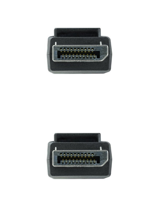 Cable DisplayPort Nanocable 10.15.2602/ DisplayPort Macho - DisplayPort Macho/ 2m/ Negro