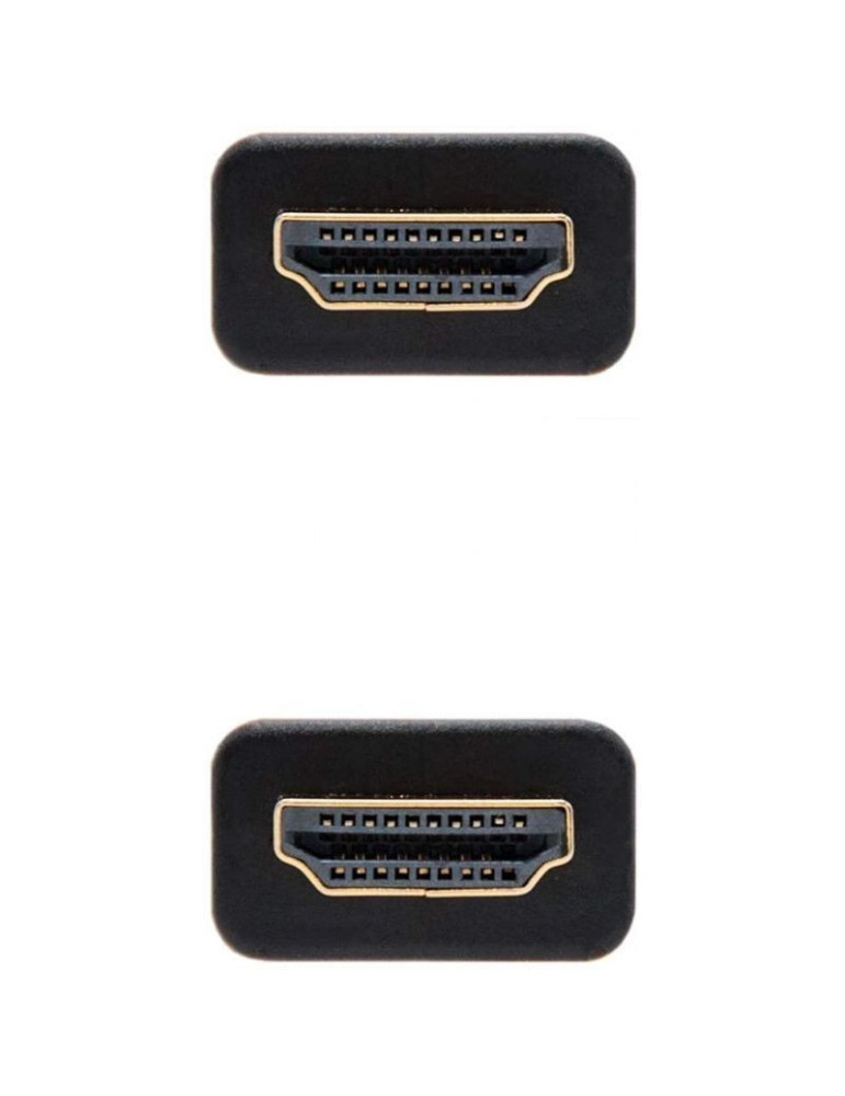 Cable HDMI 2.0 4K Nanocable 10.15.3705/ HDMI Macho - HDMI Macho/ 5m/ Negro/ Azul