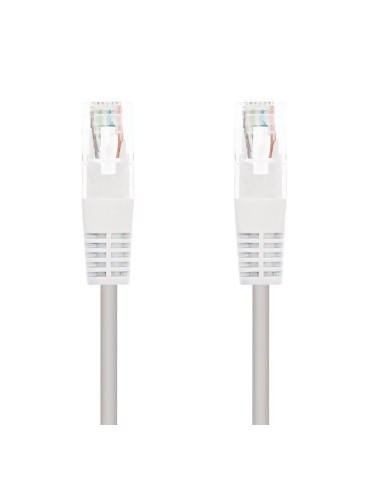 Cable de Red RJ45 UTP Nanocable 10.20.0101-W Cat.5e/ 1m/ Blanco