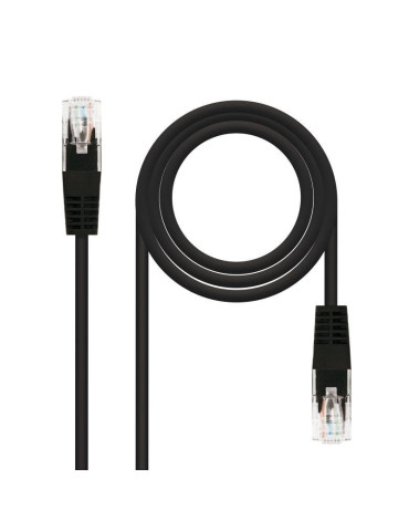 Cable de Red RJ45 UTP Nanocable 10.20.0400-L25-BK Cat.6/ 25cm/ Negro 2