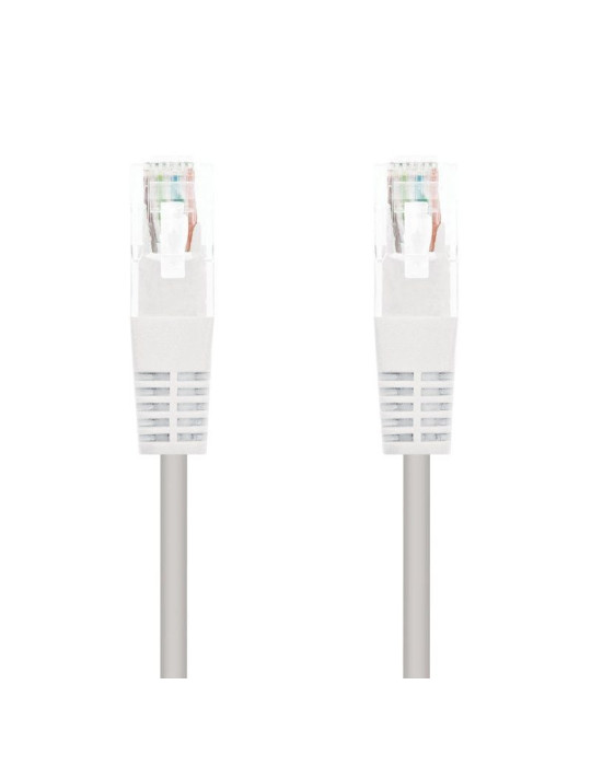 Cable de Red RJ45 UTP Nanocable 10.20.0400-L25-W Cat.6/ 25cm/ Blanco