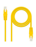 Cable de Red RJ45 UTP Nanocable 10.20.0400-L30 Cat.6/ 30cm/ Amarillo