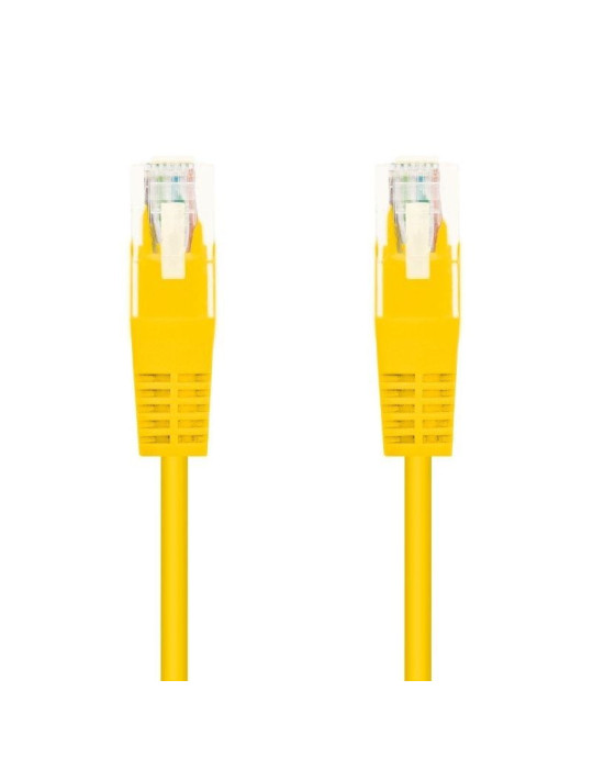 Cable de Red RJ45 UTP Nanocable 10.20.0400-Y Cat.6/ 50cm/ Amarillo