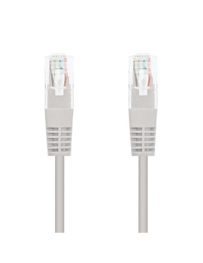 Cable de Red RJ45 UTP Nanocable 10.20.0402 Cat.6/ 2m/ Gris