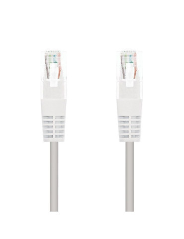 Cable de Red RJ45 UTP Nanocable 10.20.0403-W Cat.6/ 3m/ Blanco