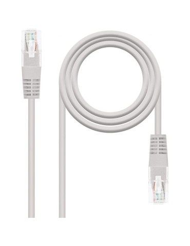 Cable de Red RJ45 UTP Nanocable 10.20.1305 Cat.6/ 5m/ Gris 2