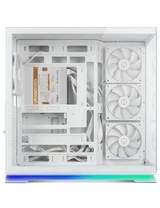 Caja Gaming Semitorre Nox Hummer Galaxy/ Blanca