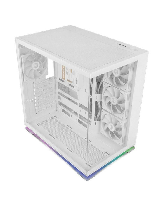 Caja Gaming Semitorre Nox Hummer Galaxy/ Blanca