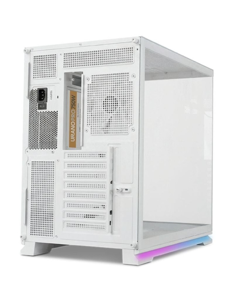 Caja Gaming Semitorre Nox Hummer Galaxy/ Blanca