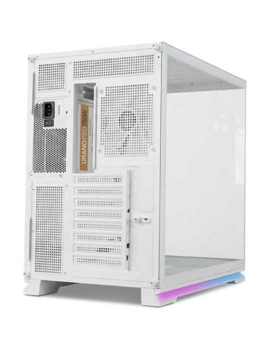 Caja Gaming Semitorre Nox Hummer Galaxy/ Blanca