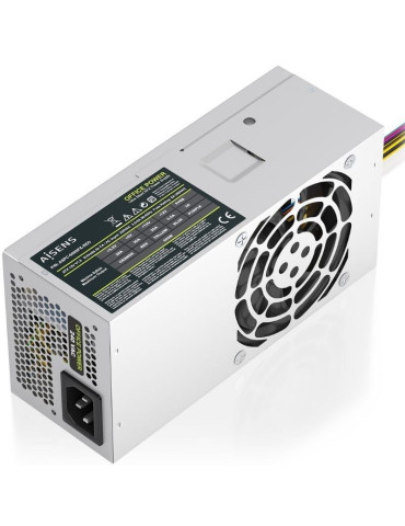 Fuente de Alimentación TFX Aisens ASPC-500TFX-SEO/ 500W/ Ventilador 8cm