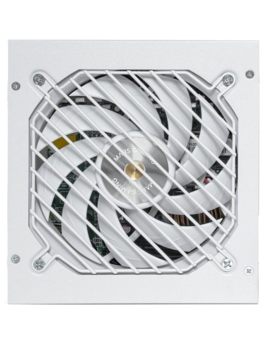 Fuente de Alimentación Mars Gaming MPB750SIM/ 750W/ Ventilador 14cm/ 80 Plus Bronze/ Blanca