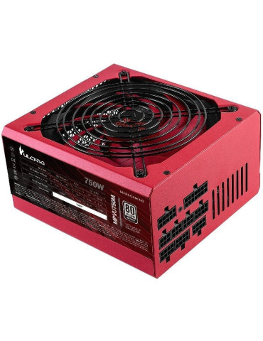 Fuente de Alimentación Mars Gaming MPVU750M/ 750W/ Ventilador 14cm/ 80 Plus Silver/ Roja