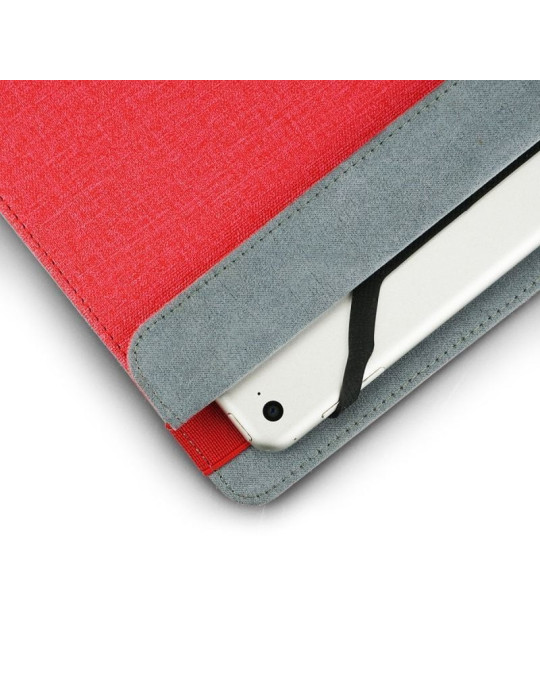 Funda Subblim Clever Stand para Tablets de 9.6"-11"/ Roja