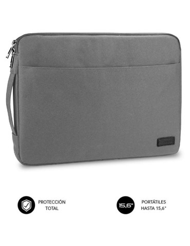 Funda Subblim Urban Laptop Sleeve para Portátiles hasta 15.6"/ Gris