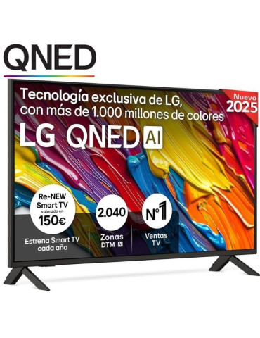 Televisor LG QNED 43QNED84A6C 43"/ Ultra HD 4K/ Smart TV/ WiFi