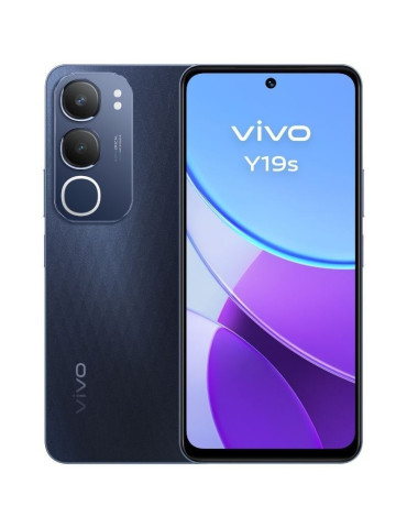 Smartphone Vivo Y19s 6GB/ 128GB/ 6.68"/ Negro Obsidiana