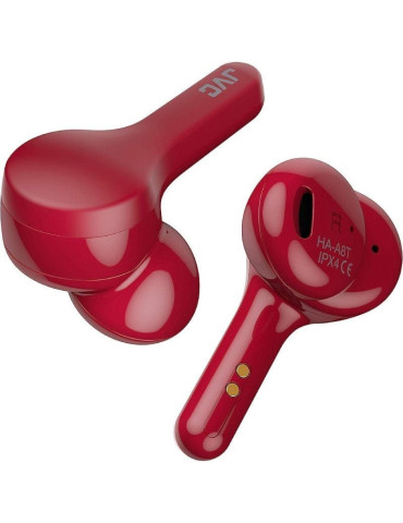 Auriculares Bluetooth JVC HA-A8T con estuche de carga/ Autonomía 6h/ Rojos 2