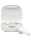 Auriculares Bluetooth JBL Wave Flex 2 con estuche de carga/ Autonomía 10h/ Blancos