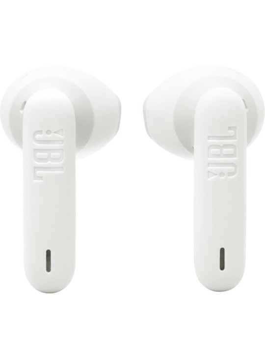 Auriculares Bluetooth JBL Wave Flex 2 con estuche de carga/ Autonomía 10h/ Blancos
