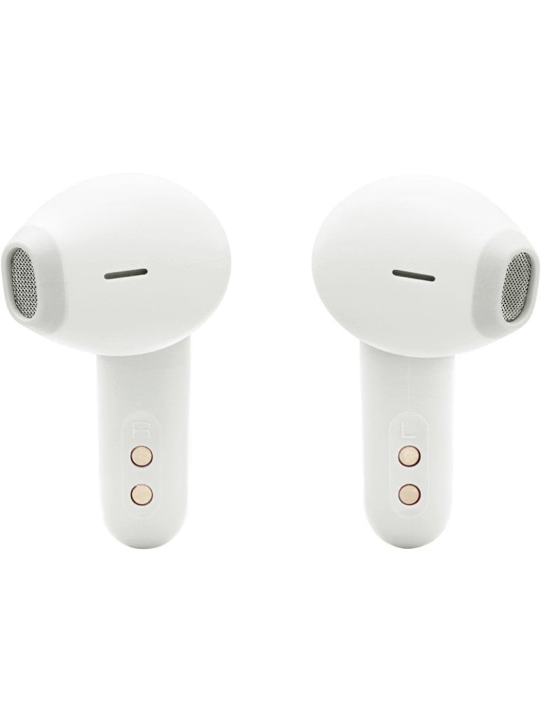 Auriculares Bluetooth JBL Wave Flex 2 con estuche de carga/ Autonomía 10h/ Blancos