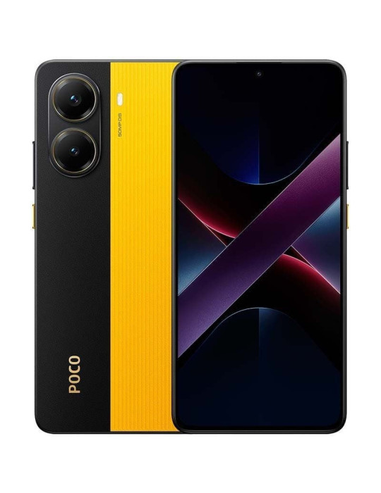 Smartphone Xiaomi POCO X7 Pro 12GB/ 512GB/ 6.67"/ 5G/ Amarillo y Negro