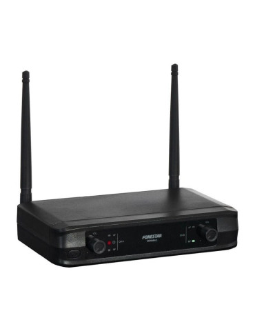Micrófono Inalámbrico Doble Mano UHF Fonestar SONAIR-2M/ Incluye Receptor 2