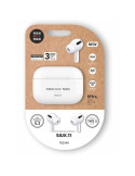 Auriculares Bluetooth Tech One Tech SIUX.11 TEC1411/ con estuche de carga/ Autonomía 6h/ Blancos