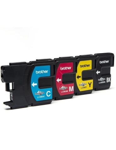 Cartucho de Tinta Original Brother LC-980 Multipack/ Cian/ Magenta/ Amarillo/ Negro 2