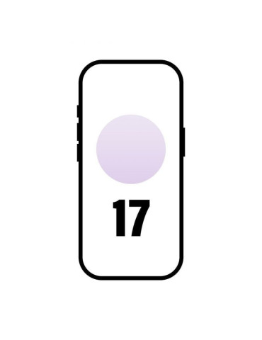 Smartphone Apple iPhone 17 256GB/ 6.3"/ 5G/ Lavanda