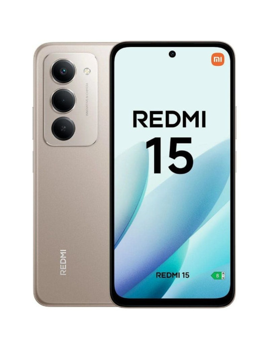 Smartphone Xiaomi Redmi 15 6GB/ 128GB/ 6.9"/ Gris