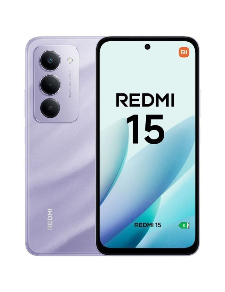 Smartphone Xiaomi Redmi 15 6GB/ 128GB/ 6.9"/ Púrpura