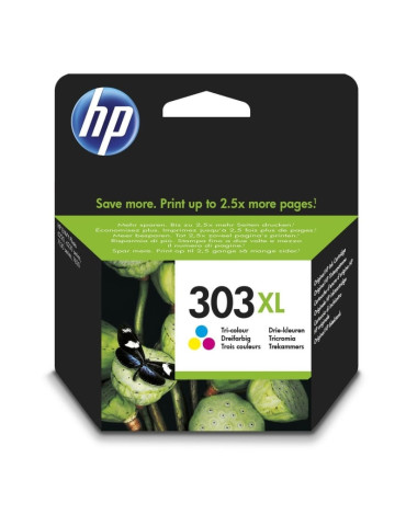 Cartucho de Tinta Original HP n 303 XL Alta Capacidad/ Tricolor