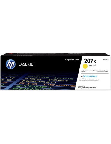 Tóner Original HP n 207X XL Alta Capacidad/ Amarillo