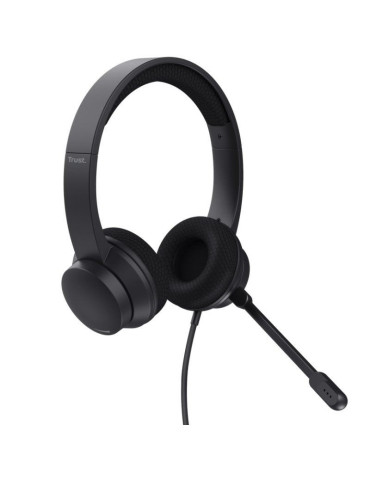 Auriculares Trust Ayda/ con Micrófono/ USB/ Negros 2