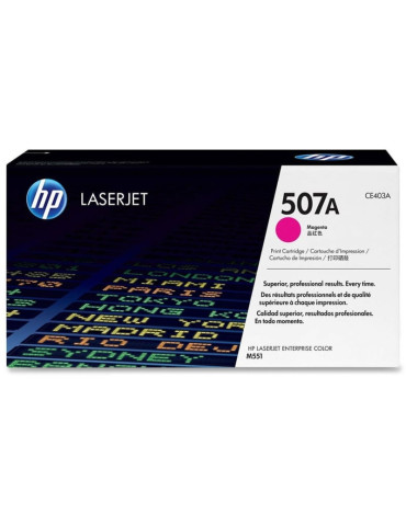 Tóner Original HP n 507A/ Magenta