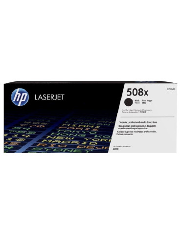 Tóner Original HP n 508X XL Alta Capacidad/ Negro