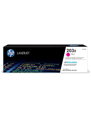 Tóner Original HP n 203X XL Alta Capacidad/ Magenta