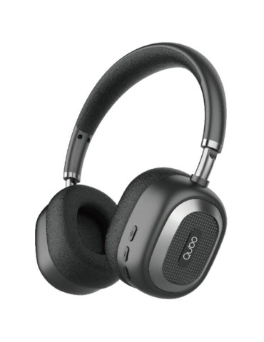 Auriculares Inalámbricos Qubo HD-100/ con Micrófono/ Bluetooth/ Negros