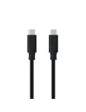 Cable USB 3.1 Tipo-C Nanocable 10.01.4101-L150/ USB Tipo-C Macho - USB Tipo-C Macho/ 1.5m/ Negro