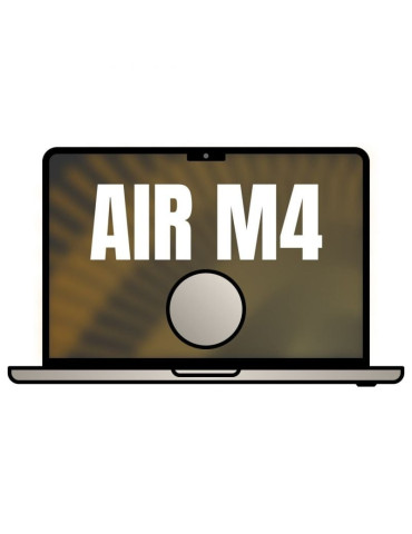 Apple Macbook Air 15,3"/ M4 10-Core CPU/ 16GB/ 256GB SSD/ 10-Core GPU/ Blanco Estrella