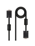 Cable SVGA Nanocable 10.15.0103/ VGA Macho - VGA Macho/ 3m/ Negro