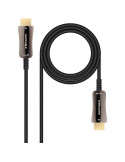 Cable HDMI 2.1 AOC 8K Nanocable 10.15.2115/ HDMI Macho - HDMI Macho/ 15m/ Negro