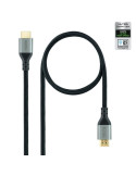 Cable HDMI 2.1 8K Nanocable 10.15.8103/ HDMI Macho - HDMI Macho/ 3m/ Certificado/ Negro