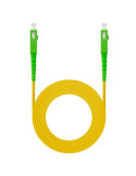 Cable de Fibra Óptica G657A2 Nanocable 10.20.0001/ LSZH/ 1m/ Amarillo