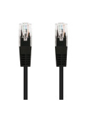 Cable de Red RJ45 UTP Nanocable 10.20.0100-BK Cat.5e/ 50cm/ Negro