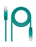 Cable de Red RJ45 UTP Nanocable 10.20.0400-L30 Cat.6/ 30cm/ Verde