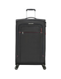 Maleta Mediana American Tourister Crosstrack Spinner Expansible 79cm/ 79x46.5x30.5cm/ 4 Ruedas/ Roja y Gris
