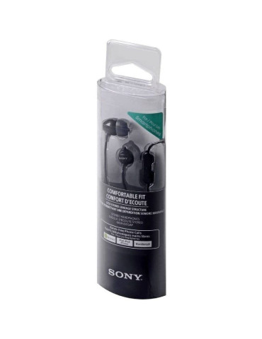 Auriculares Intrauditivos Sony MDR-EX15AP/ con Micrófono/ Jack 3.5/ Negros 2
