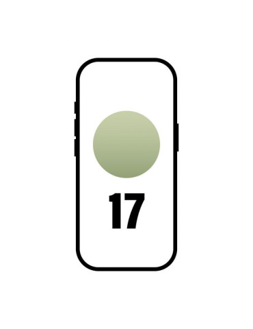 Smartphone Apple iPhone 17 256GB/ 6.3"/ 5G/ Verde salvia